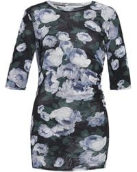 Stella McCartney - Bunch Of Roses Mesh Top - Lyst