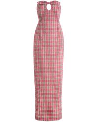 BERNADETTE - Exclusive Charlotte Checked Seersucker Dress - Lyst