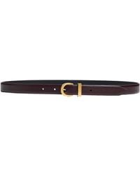 KHAITE - Luna Leather Belt - Lyst