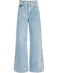OUTLAND DENIM - Ellie High-rise Wide-leg Jeans - Lyst