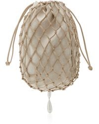 SAVETTE - The Macrame Pouch - Lyst