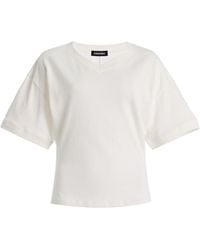EB DENIM - Eero V-Neck Cotton T-Shirt - Lyst