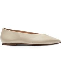 Aeyde - Betty Leather Ballet Flats - Lyst