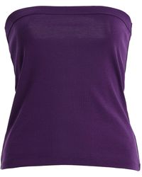 Flore Flore - Bes Cotton Bandeau Top - Lyst