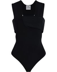 Courreges - Infinity Crepe Knit Bodysuit - Lyst