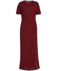 Saint Laurent - Wool Maxi Dress - Lyst