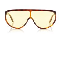 TOTEME - Shield Aviator-Frame Acetate Sunglasses - Lyst