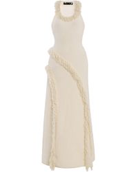 Proenza Schouler - Nilo Jacquard Wool Midi Dress - Lyst