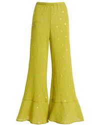 BOTEH - Solene Sequined Wide-Leg Pants - Lyst