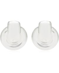 Mega - Door Knocker Sterling Vermeil Earrings - Lyst