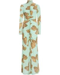 Ulla Johnson - Ida Printed Jersey Maxi Dress - Lyst