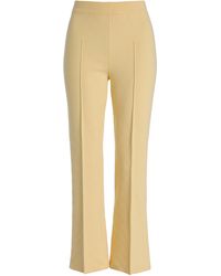 High Sport - Kick Stretch-Cotton Knit Cropped Pants - Lyst
