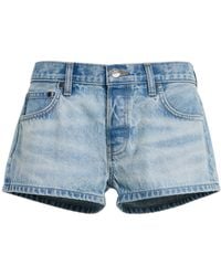EB DENIM - Portman Low-Rise Denim Shorts - Lyst