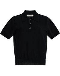 High Sport - Court Cotton Crepe Polo Shirt - Lyst