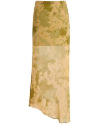 De La Vali - Exclusive Georgette Maxi Skirt - Lyst