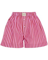 Comme Si - La Classica Cotton Poplin Boxer Shorts - Lyst