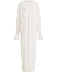 DARKPARK - Frida Cuffed Cotton-Jersey Maxi Dress - Lyst