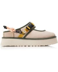 UGG - Bea Sheepskin Platform Mary Jane Flats - Lyst