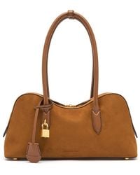 Stella McCartney Caramel Suede Alter Mast Travel Bag in