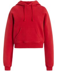 The Row - Timmi Cotton-blend Hoodie - Lyst