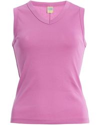 Flore Flore - Jill Cotton Tank Top - Lyst
