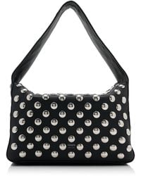 KHAITE - Elena Studded Leather Shoulder Bag - Lyst