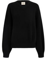 KHAITE - Wolfe Oversized Knit Cashmere Sweater - Lyst