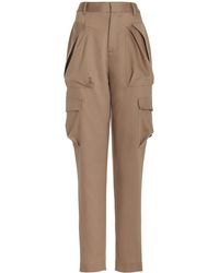 LAPOINTE - Tapered Wool Utility Pants - Lyst