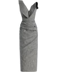 Maticevski - Exclusive Requiem Strapless Midi Dress - Lyst