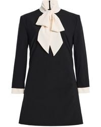 Franchise - Nokia Wool Mini Dress - Lyst