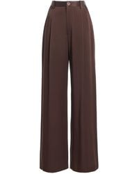 LAPOINTE - Relaxed Pleated Satin Pants - Lyst