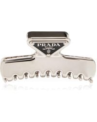 Prada - Metal Hair Clip - Lyst