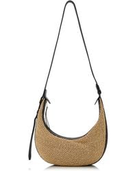 KHAITE - Augustina Small Raffia Crossbody Bag - Lyst