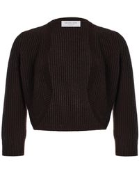 Michael Kors - Cashmere Shaker Shrug - Lyst