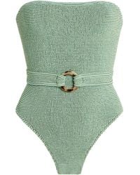 Bondeye - Fane Belted One-Piece Swimsuit - Lyst