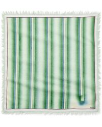 Otzio - Spray Fringed Cotton Voile Scarf - Lyst