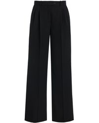 The Row - Virgil Pleated Wool Pants - Lyst
