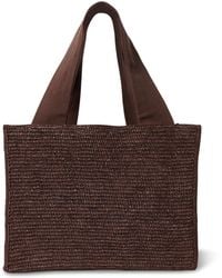 The Row - Loretta Raffia Bag - Lyst