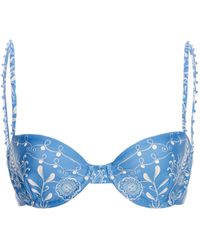 Agua Bendita - Magdalena Floral Underwire Bikini Top - Lyst