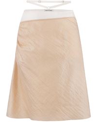Womens Clothing Skirts Mid-length skirts Anna October Synthetic Alizee Midi Skirt in White 