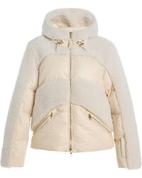 Bogner - Dana Shearling-Trimmed Down Ski Jacket - Lyst