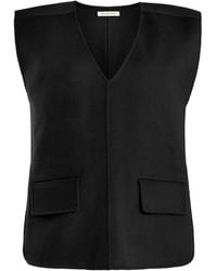 By Malene Birger - Cilia Oversized Wool Vest - Lyst