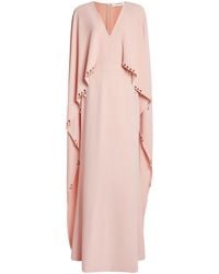 open lace back dress Blush Pink Silk Sheath Long Dress with Slit  Ohmollydress