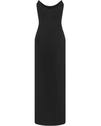 Versace - Strapless Bonded-crepe Gown - Lyst