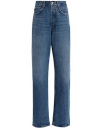 Agolde - Kelly Rigid Low-rise Straight-leg Jeans - Lyst