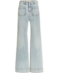 Jeanerica - Exclusive St Monica Stretch High-rise Flared-leg Jeans - Lyst