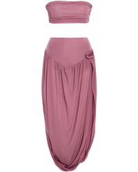 Maygel Coronel - Exclusive Noreiga Jersey Skirt Set - Lyst