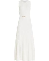 Gabriela Hearst - Meier Belted Wool-cashmere Midi Dress - Lyst