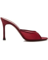 AMINA MUADDI - Alexa Mesh Mules - Lyst