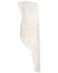 Christopher Esber - Floating Lace Cotton Mini Dress - Lyst